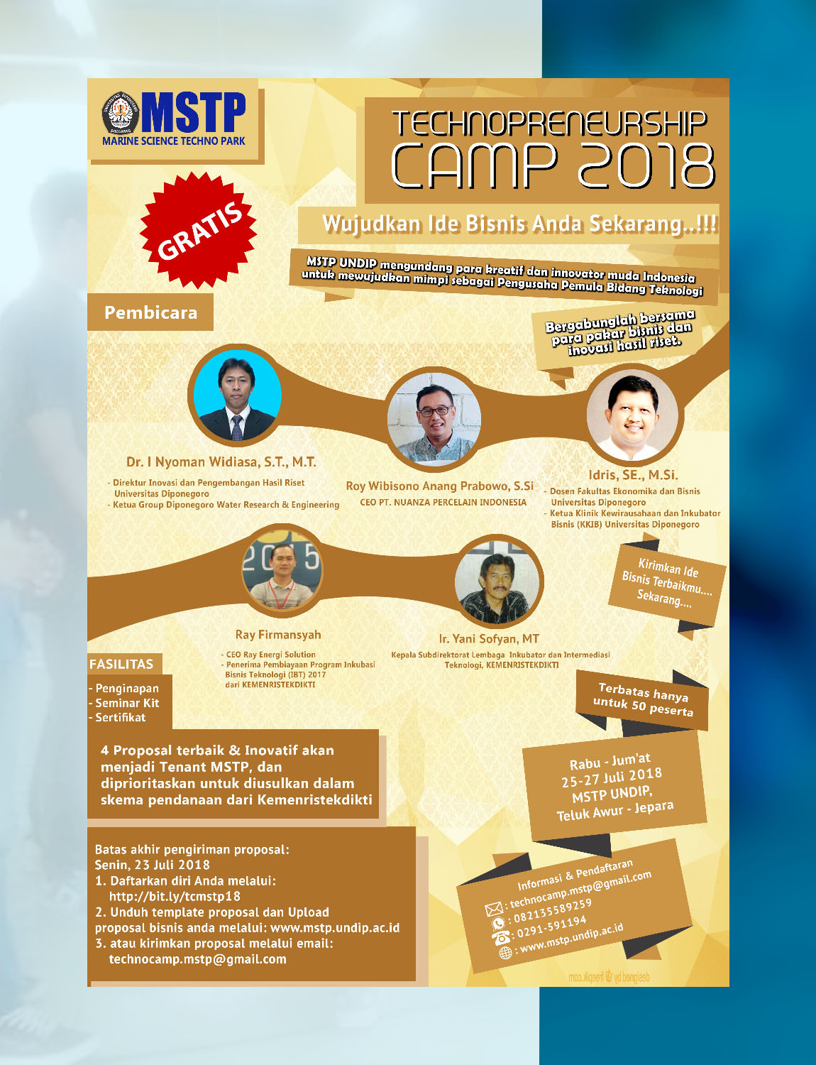 MSTP Technopreneurship Camp 2018